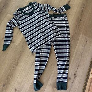 Hanna Andersson pajamas adults XL stripes